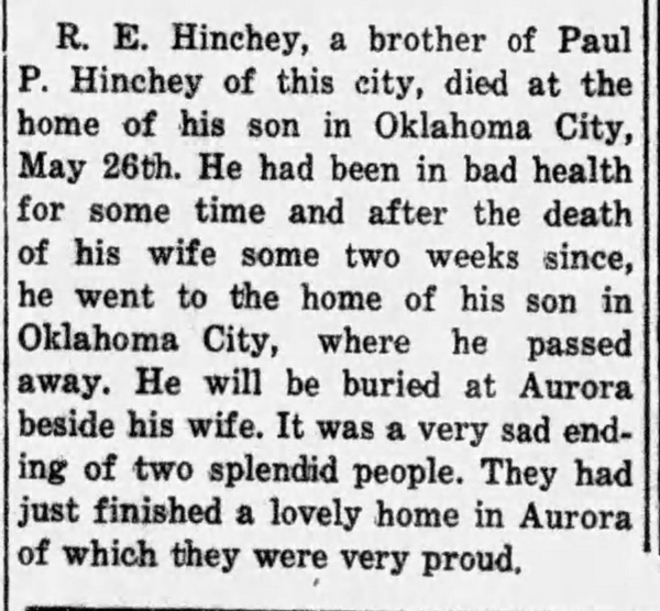 Hinchey death